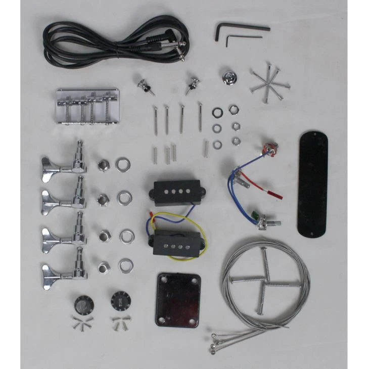 Unfinished Instrument Guitar Toy 6 String Bass Kits
